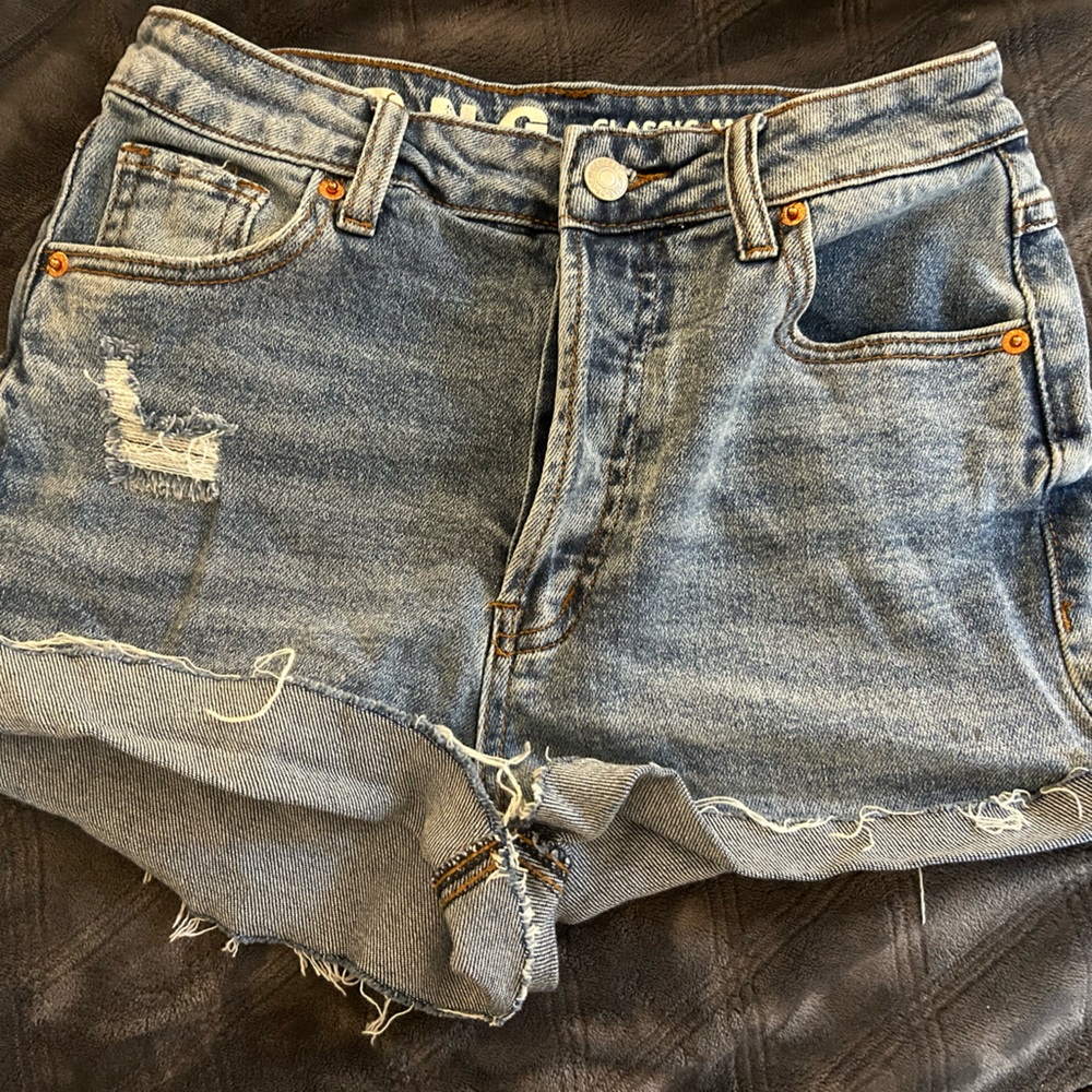 S.O.N.G classic mom, Jean shorts size 25